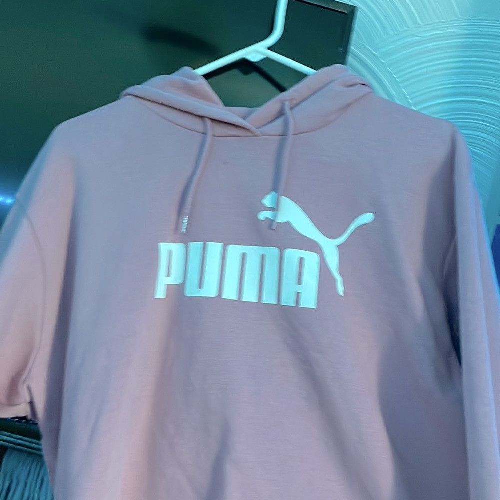 PUMA crop hoodie
